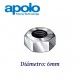 TUERCA HEXAGONAL DIN 934 FABRICADAS EN ACERO 6MM APOLO 96934