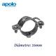 ABRAZADERA METALICA M6 DIAMETRO 16MM FACIL INSTALACION APOLO 916NK