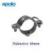 ABRAZADERA METALICA M6 DIAMETRO 40MM FACIL INSTALACION APOLO 940NK