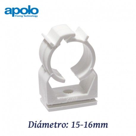 ABRAZADERA ABRANYL 15-16MM PARA TODO TIPO TUBOS DE PLASTICO APOLO 915AN