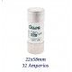FUSIBLE CILINDRICO 32 AMPERIOS 22X58MM CURVA DE FUSION gG