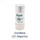 FUSIBLE CILINDRICO 125 AMPERIOS 22X58MM CURVA DE FUSION gG