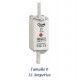 FUSIBLE DE CUCHILLA NH 32 AMPERIOS TAMAÑO 0 CURVA DE FUSION gG