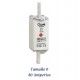 FUSIBLE DE CUCHILLA NH 80 AMPERIOS TAMAÑO 0 CURVA DE FUSION gG