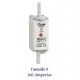 FUSIBLE DE CUCHILLA NH 100 AMPERIOS TAMAÑO 0 CURVA DE FUSION gG