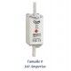 FUSIBLE DE CUCHILLA NH 160 AMPERIOS TAMAÑO 0 CURVA DE FUSION gG