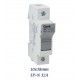 BASE PORTAFUSIBLES TAMAÑO 0 PARA FUSIBLES DE 10X38MM 3P+N 32A
