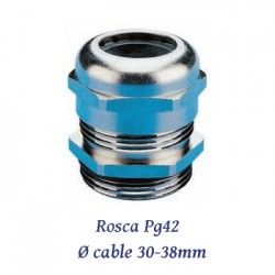 PRENSAESTOPA PG7 DE POLIAMIDA 30-38MM LIBRE HALOGENOS IP68 JUNTA CLOROPRENO