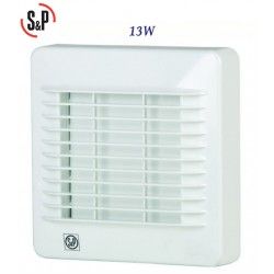 EXTRACTOR DE BAÑO BLANCO 13W S&P EDM-100 S