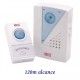 TIMBRE INALAMBRICO 120M DE ALCANCE Y 60DB DE SONIDO HOROZ 086-001-0002
