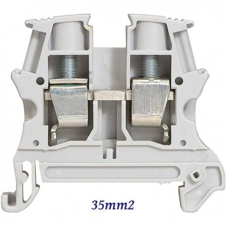 BORNA DE CONEXION 35MM2 GRIS PARA CARRIL DIN LEGRAND 037165