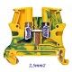 BORNA DE CONEXION 2,5MM2 TOMA TIERRA PARA CARRIL DIN LEGRAND 037170