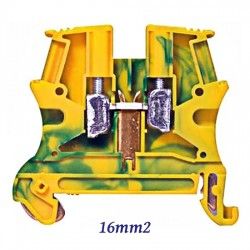 BORNA DE CONEXION 16MM2 TOMA TIERRA PARA CARRIL DIN LEGRAND 037174