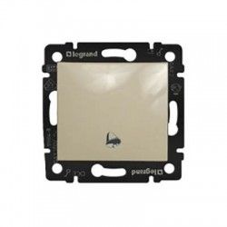 PULSADOR CAMPANA 1P 10A MARFIL LEGRAND VALENA 774116