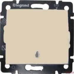 PULSADOR LAMPARA 1P 10A MARFIL LEGRAND VALENA 774312