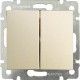 PULSADOR DOBLE 1P 10A MARFIL LEGRAND VALENA 774118
