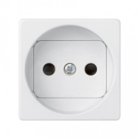 ENCHUFE BLANCO SIN T.T. 2P 10A SIMON 27 27431-65