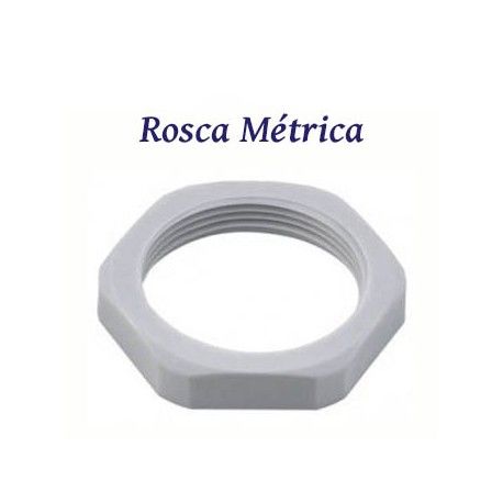 CONTRATUERCAS PARA PRENSAESTOPAS DE POLIAMIDA Y ROSCA METRICA
