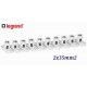 REGLETA DE PASO 2X35MM2 DE 10 BORNAS SEPARABLES LEGRAND 034004