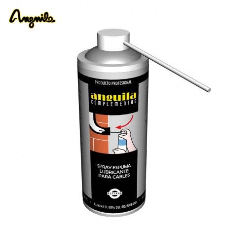 ESPUMA LUBRICANTE EN SPRAY PARA INSTALACION DE CABLES CANALIZADOS 400CC ANGUILA 46020000