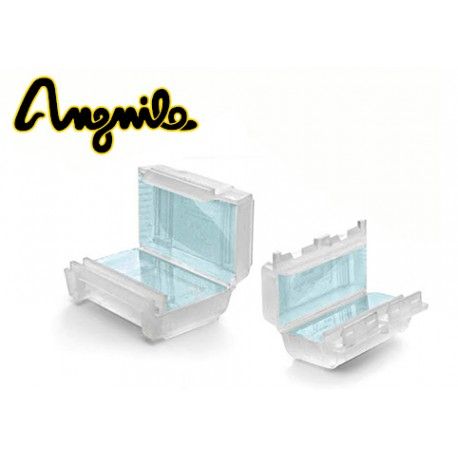MINI-CAJA AISLANTE TRASLUCIDA PARA CONEXIÓN CON GEL INCORPORADO 61X35X28MM IP68 ANGUILA OHM