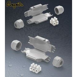 MINI TORPEDO AISLANTE PARA CONEXIÓN RELLENO CON GEL 2X2,5MM2 IP68 ANGUILA OHM