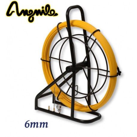 GUIA PASACABLES FIBRA DE VIDRIO + POLIPROPILENO TERMINAL INTERCAMBIABLE Ø 6MM ANGUILA 30600020