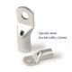TERMINAL DE COBRE PARA CONEXION A CABLE DE 2,5MM2 Y FIJACION 6MM T2,5-6