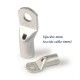TERMINAL DE COBRE PARA CONEXION A CABLE DE 6MM2 Y FIJACION 6MM T6-6