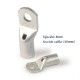 TERMINAL DE COBRE PARA CONEXION A CABLE DE 120MM2 Y FIJACION 8MM T120-8