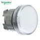 CABEZA DE PILOTO BLANCO 22MM DE DIAMETRO LAMPARA BA9S SCHNEIDER ZB4BV01
