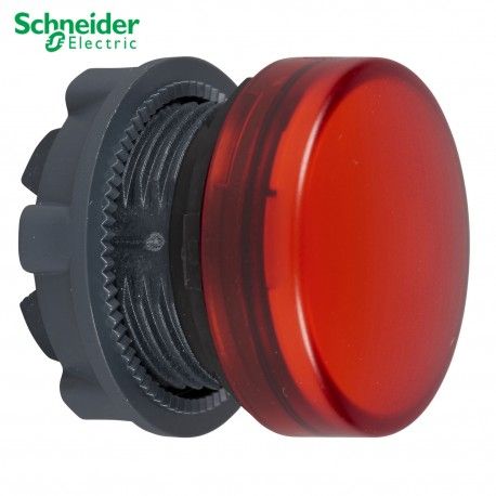 CABEZA DE PILOTO ROJO 22MM DE DIAMETRO LAMPARA BA9S SCHNEIDER ZB5AV04