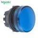 CABEZA DE PILOTO AZUL 22MM DE DIAMETRO LAMPARA BA9S SCHNEIDER ZB5AV06