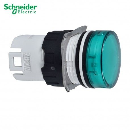 CABEZA DE PILOTO VERDE LUMINOSO 16MM DE DIAMETRO SCHNEIDER ZB6AV3