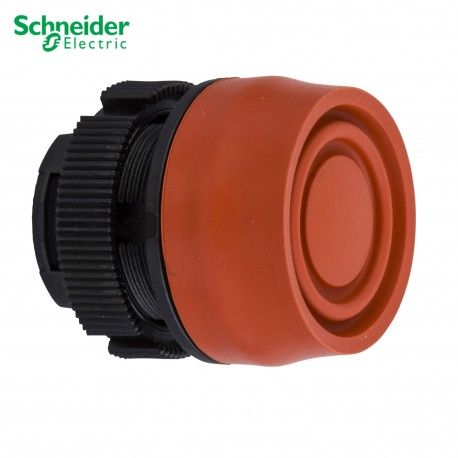 CABEZA CAP DE GOMA ROJA PARA PULSADOR SCHNEIDER ZA2BP4
