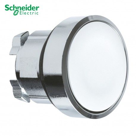 CABEZA DE PULSADOR BLANCO 22MM DE DIAMETRO SCHNEIDER ZB4BA1