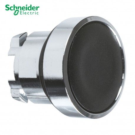 CABEZA DE PULSADOR NEGRO 22MM DE DIAMETRO SCHNEIDER ZB4BA2