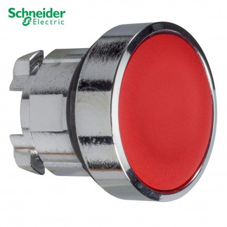 CABEZA DE PULSADOR ROJO 22MM DE DIAMETRO SCHNEIDER ZB4BA4