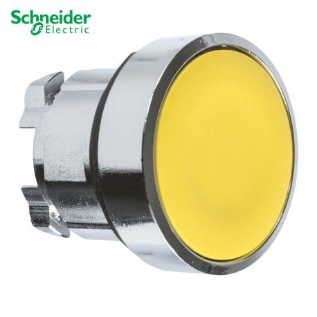 CABEZA DE PULSADOR AMARILLO 22MM DE DIAMETRO SCHNEIDER ZB4BA5