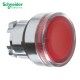 CABEZA DE PULSADOR ROJO LUMINOSO 22MM DE DIAMETRO LAMPARA BA9S SCHNEIDER ZB4BW34