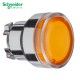CABEZA DE PULSADOR NARANJA LUMINOSO 22MM DE DIAMETRO LAMPARA BA9S SCHNEIDER ZB4BW35