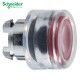 CABEZA DE PULSADOR ROJO CON CAPUCHON LUMINOSO 22MM DE DIAMETRO SCHNEIDER ZB4BW543