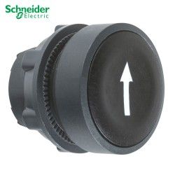 CABEZA DE PULSADOR NEGRO FLECHA HACIA ARRIBA 22MM DE DIAMETRO SCHNEIDER ZB4BA335