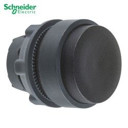 CABEZA DE PULSADOR SALIENTE NEGRO 22MM DE DIAMETRO SCHNEIDER ZB5AL2