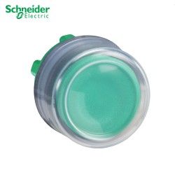 CABEZA DE PULSADOR SALIENTE CON CAPUCHON VERDE 22MM DE DIAMETRO SCHNEIDER ZB5AP3