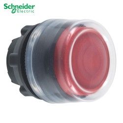 CABEZA DE PULSADOR SALIENTE CON CAPUCHON ROJO 22MM DE DIAMETRO SCHNEIDER ZB5AP4
