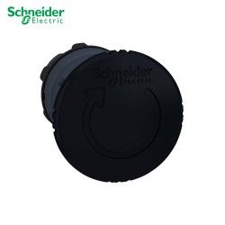CABEZA DE PULSADOR SETA DE GIRO NEGRO 40/22MM DE DIAMETRO SCHNEIDER ZB5AS52