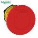CABEZA DE PULSADOR DE GIRO ROJO PARADA EMERGENCIA 40/22MM DE DIAMETRO SCHNEIDER ZB5AS834