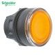 CABEZA DE PULSADOR LUMINOSO NARANJA 22MM DE DIAMETRO SCHNEIDER LAMPARAS BA9S ZB5AW35