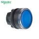 CABEZA DE PULSADOR LUMINOSO AZUL 22MM DE DIAMETRO SCHNEIDER ZB5AW363